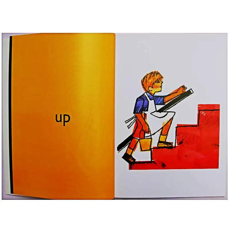 Eric Carle's opposite By Carle обучающая английская книга с картинками карта для детей