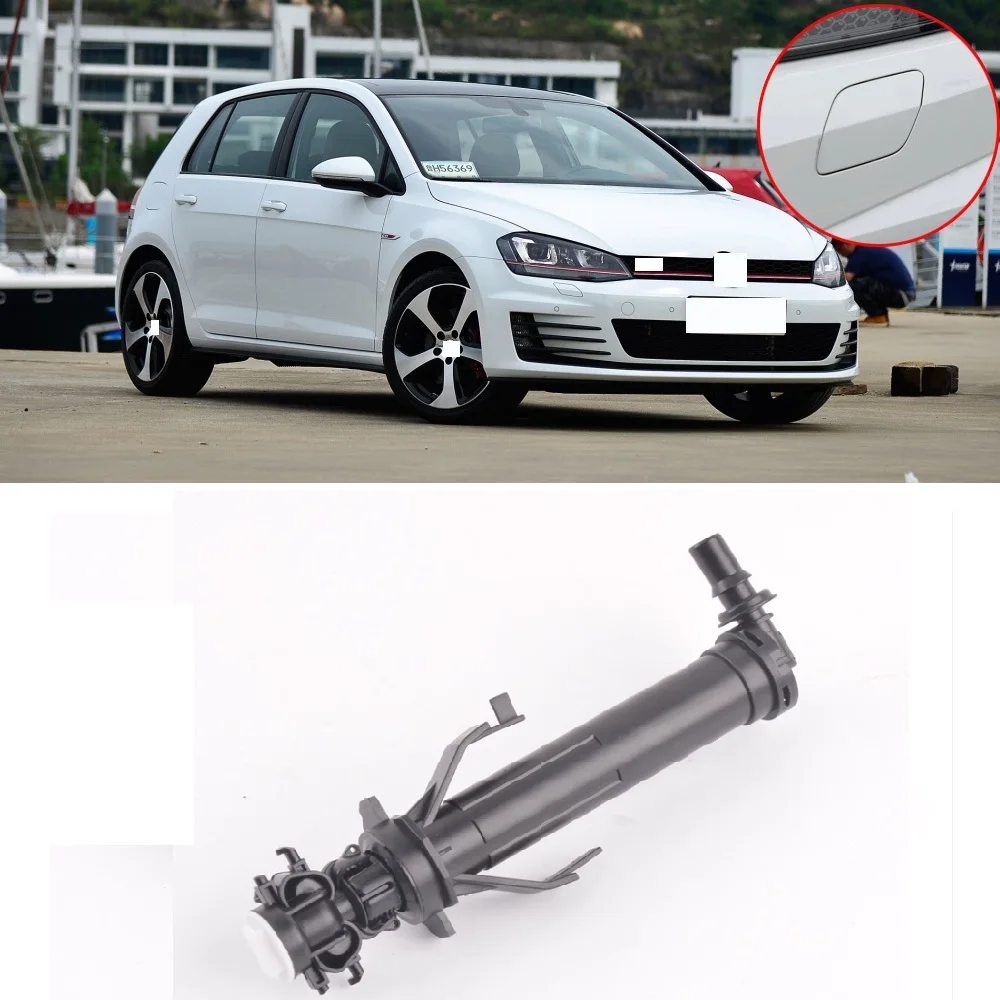 Форсунка омывателя переднего бампера CAPQX для фар VW Golf 7 mk7 GTI GTD R32 вариант 2014 2015 2016