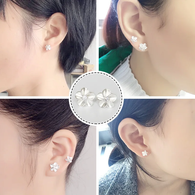 [TATIANA] 韓国アクセ☆Silver 925☆Nacre Flower Heart Earring p314872_2.jpg