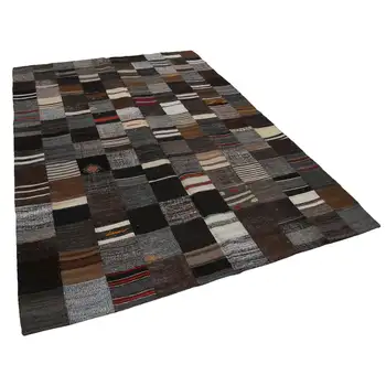

201x300 Cm Multicolor Handmade Rugs Patchwork Rug-7x10 Ft