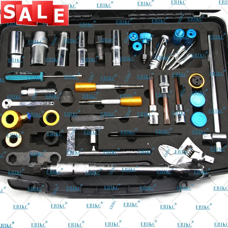 

ERIKC 40pcs Common Rail Injector Tool Repair Kits Diesel Fuel Remove Injectors Assembly Disassembling Equipment For BOSCH