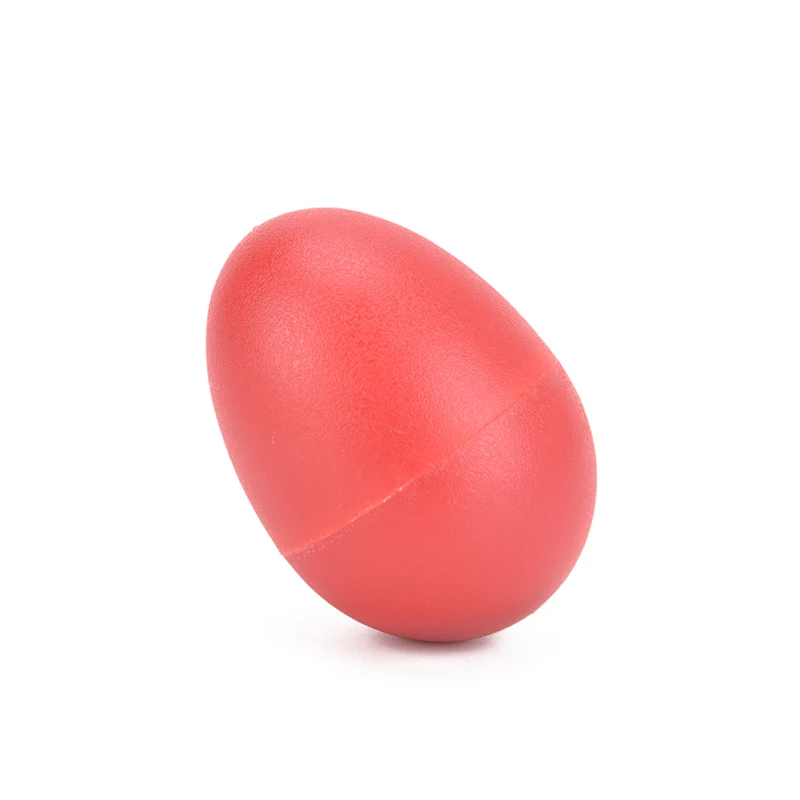 Musical Percussion Instruments 2Pcs Colourful Plastic Sound Eggs Shaker Maracas 2 Colors