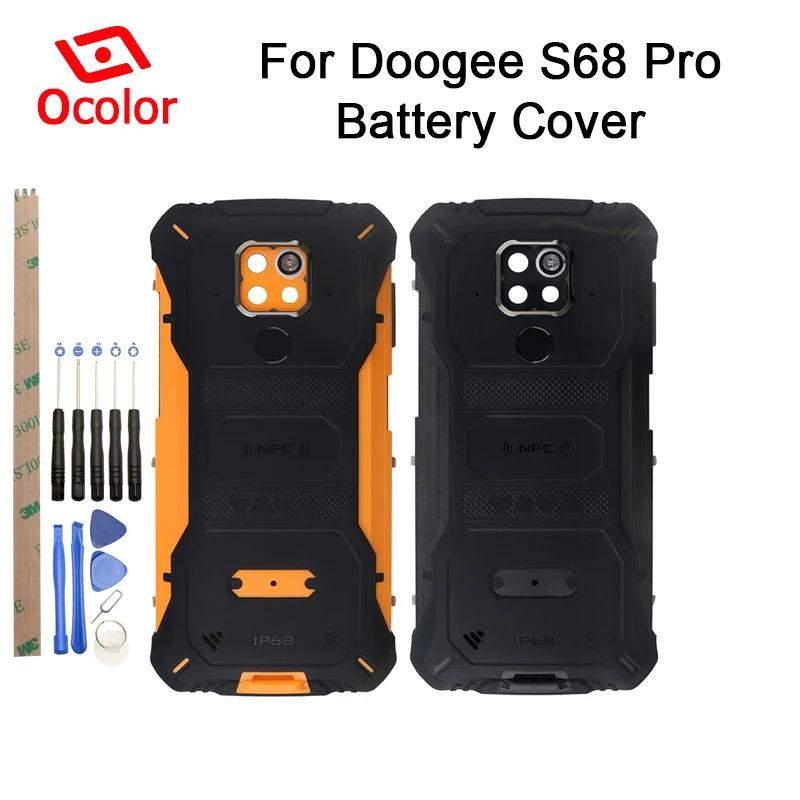 Сменный аккумулятор ocolor Для Doogee S68 Pro мобильный телефон аксессуары|Бамперы| |