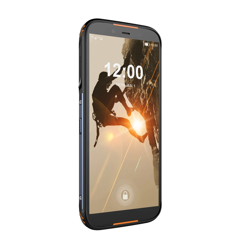 HOMTOM HT80 IP68 водонепроницаемый смартфон 4G LTE Android 9,0 5," 18:9 HD+ MT6737 NFC Беспроводная зарядка SOS мобильный телефон