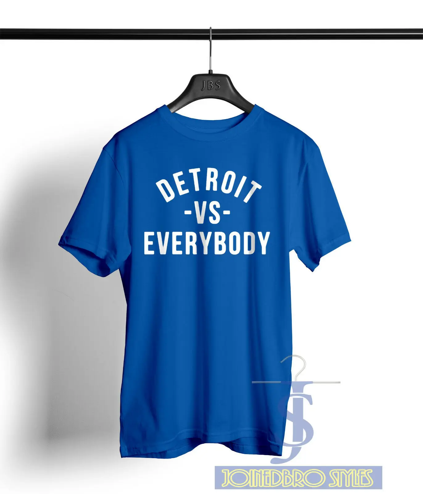DETROIT VS EVERYBODY стандартная футболка EMINEM SNOOP DOG тонкие тенистые королевские синие