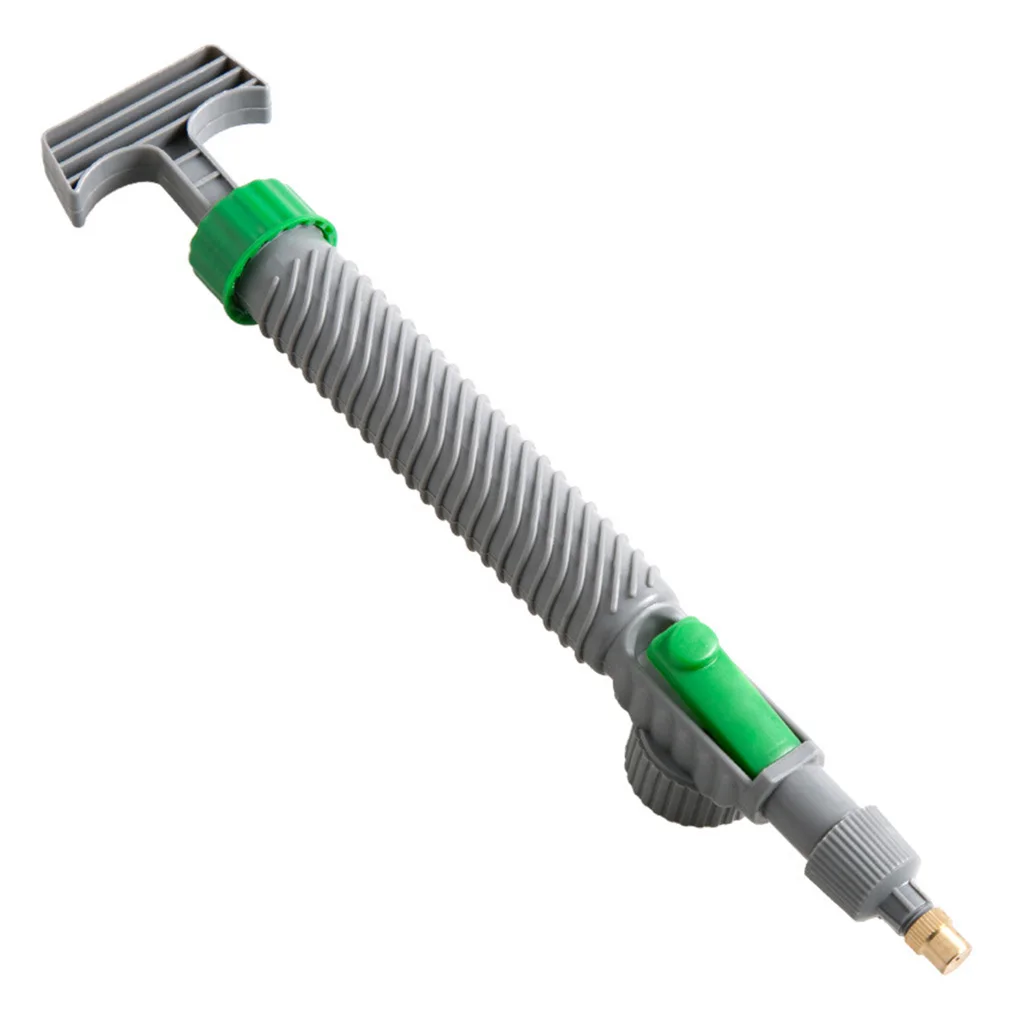 Garden Trolley Nozzle Sprayer-Head Watering-Spray Air-Pump Plastic High-Pressure Adjustable