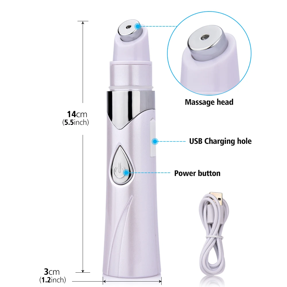Portable Blue Light Therapy Acne Laser Pen Skin Spots Removal Pen Anti Varicose Spider Vein Eraser Treatment