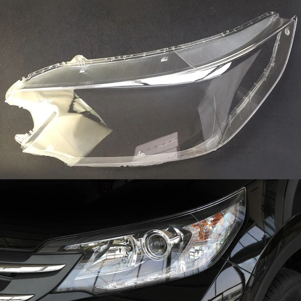 Для Honda CRV 2012 2013 фары объектив фары автомобиля крышка Замена прозрачные линзы Авто оболочка Крышка - Цвет: Driver Side