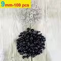 9mm-100pcs-Black-opp