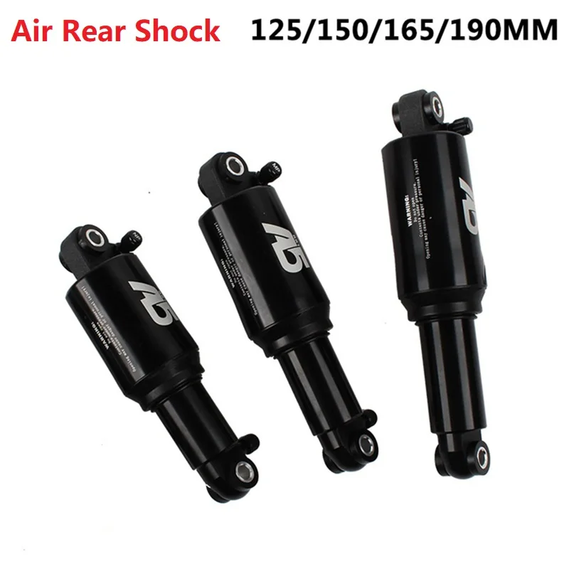 

KS A5 MTB Downhill Air Rear Shock Absorber Damping Mountain AM XC Bike Double Single Air Chamber Pressure Rear Shocks 125/150/165/190mm