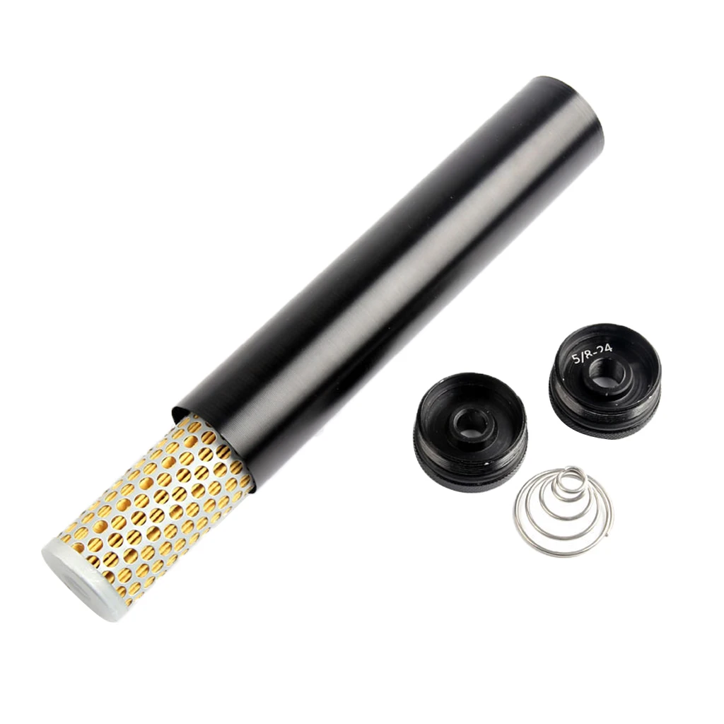Низкопрофильный алюминиевый топливный фильтр 1/2-2" 1/2" для 4003 WIX 24003.(Черный