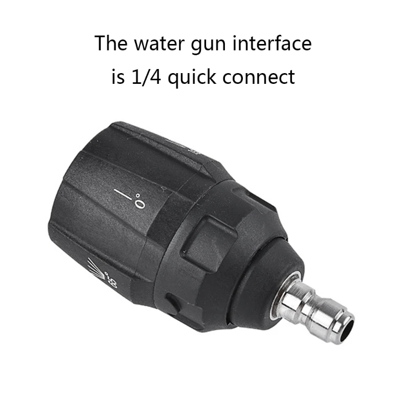 5 In 1 High Pressure Washing Nozzle 0 15 25 40 65 G1/4 Male high pressure washer nozzle pressure washer accessories