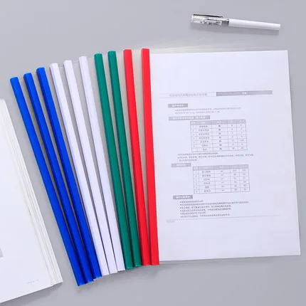 10PCS A4 File Cover Horizontal A4 File Organizer Spine Bar Report Cover Art Designs Drawing Paper Organizer Folders For School
