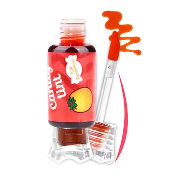 

Waterproof Lips Makeup Matte Lip Fruits Lipstick Moisturizer Lipstick 6g 6 Colors Fruits Lip Gloss Long Lasting Sexy Fashion