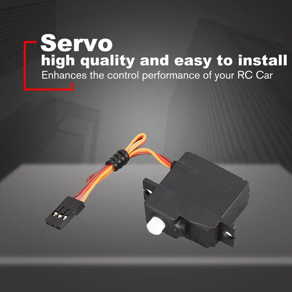 

RC Car Steering Servo for RC 1/16 Climbing Crawler Car WPL B-1/B-24/C-14/C-24/B-16 Truck Part Spare Parts Accessories
