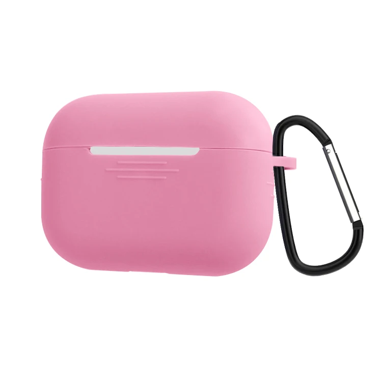 Красивый и приятный мягкий силиконовый чехол для Apple Airpods Pro противоударный чехол для Apple Air pods 3 Pro correa для Airpods Pro 3 Чехол - Цвет: Pink