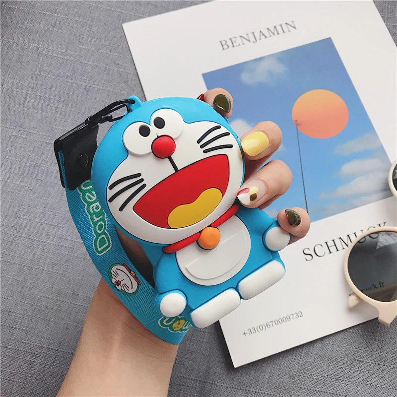 

Children Handbag Mini Cartoon Messenger Bag Simple Small Square Pouch Kids All-Match Key Coin Purse Cute Princess Kawaii Wallet