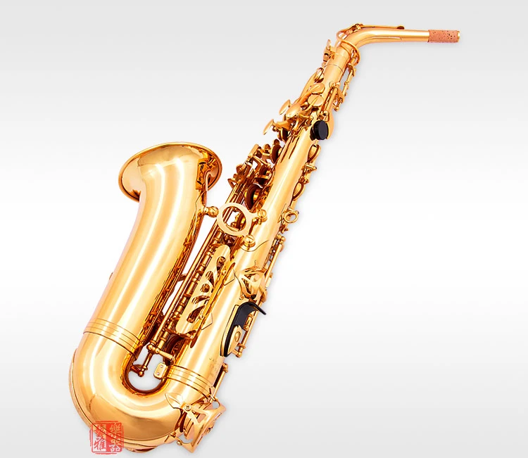 Юпитер JAS-767GL Alto Eb Tune Саксофон Новое поступление латунная Золотая политура музыкальный инструмент e-плоский саксофон с футляром аксессуары