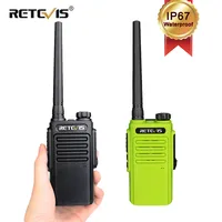 Walkie Talkie Waterproof RETEVIS RT647 IP67 Waterproof Walkie-Talkies 1 or 2 pcs PMR446 PTT FRS Portable Radio for Hunting Hotel 2
