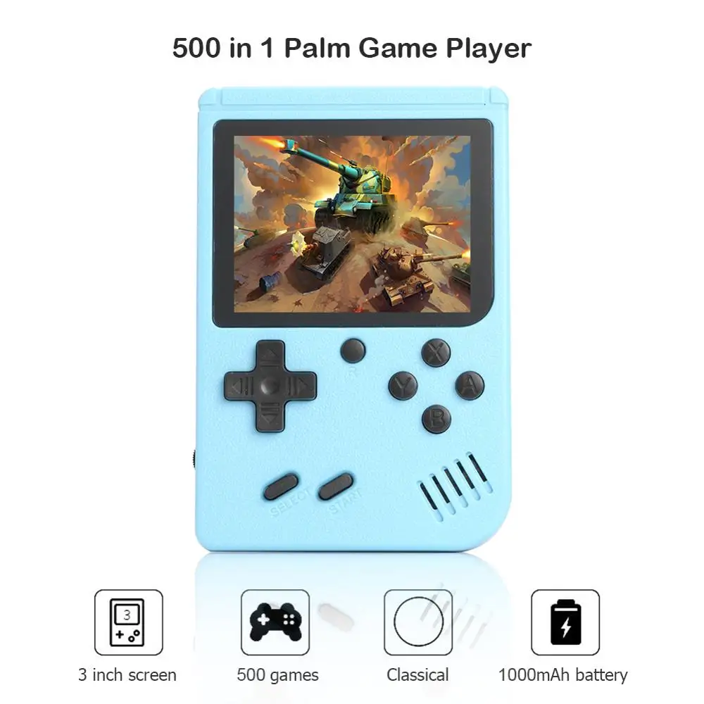 Mini Video Game Portátil Retrô com 3.000 Jogos – Utimix Importadora