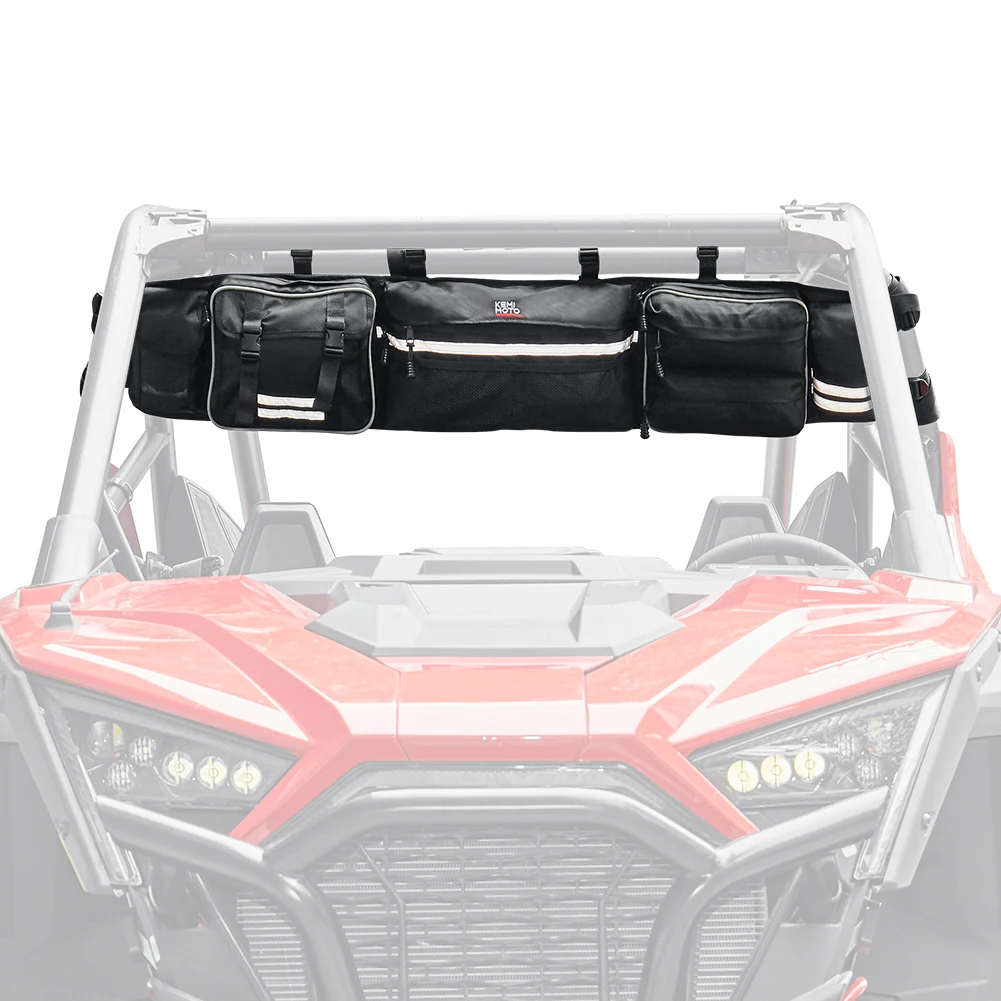 UTV רול כלוב ארגונית אחסון תיק תואם עם פולאריס RZR 900 800 1000 XP ריינג 'ר 500 עבור יכול am Maverick עבור הארקטי חתול
