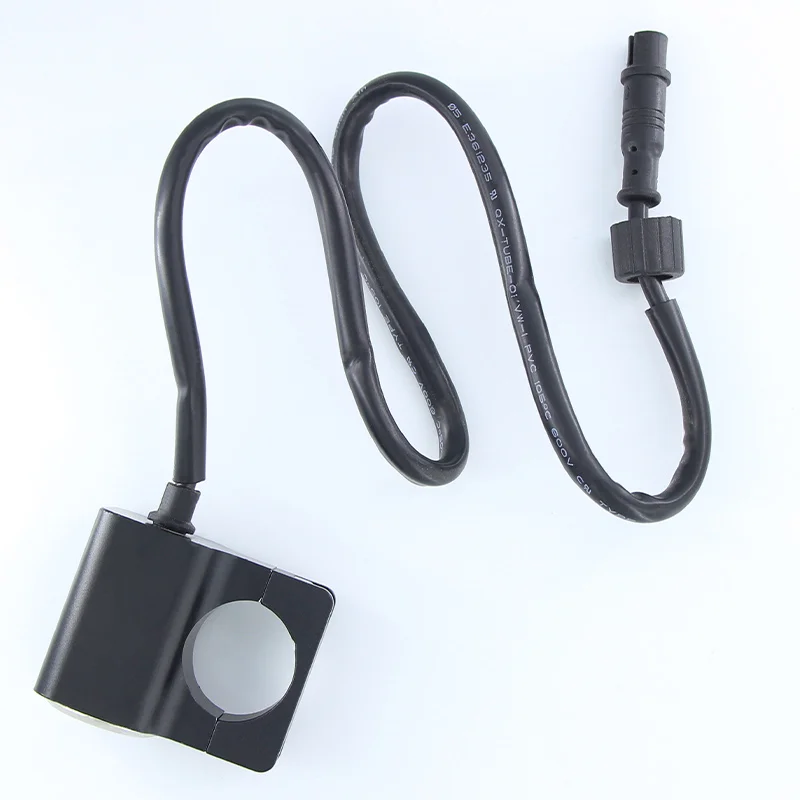 Motorcycle Switches Button Motorbike 22mm Handlebar Mount Headlight Hazard Brake Fog Light Power ON-OFF With Indicator Light