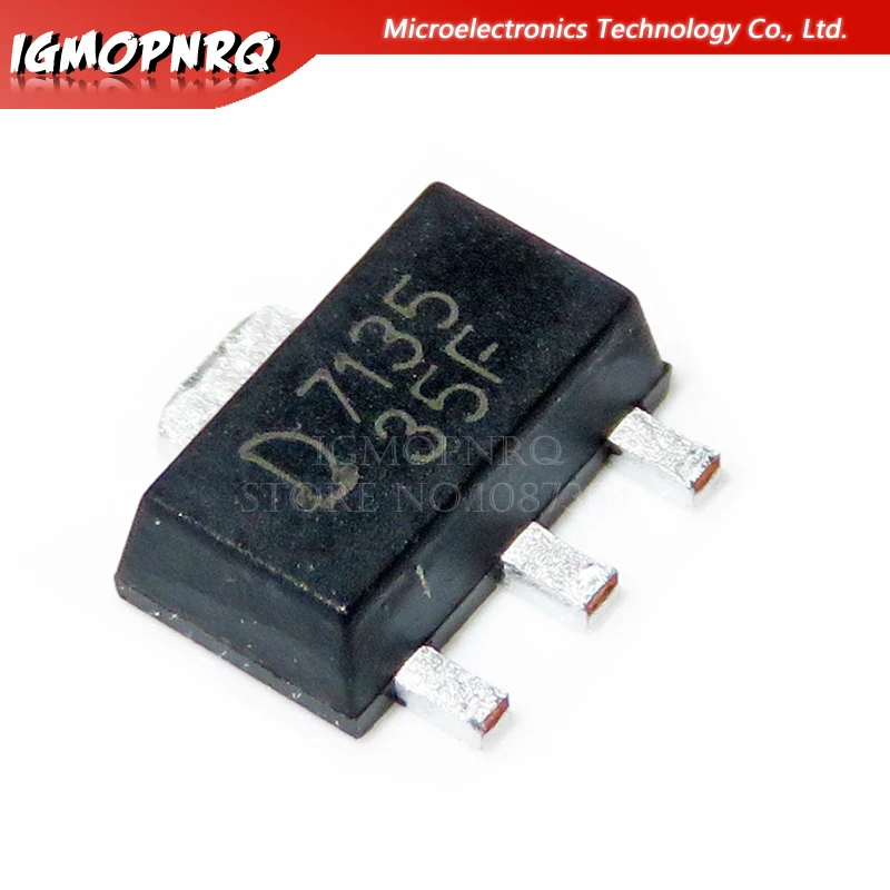 20 шт. AMC7135PKFT L7135 AMC7135 SOT89 постоянный ток 350 мА/2 7 6 в светодиодный драйвер p новый