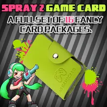 16 полный набор NFC тегов игровые карты пристани Splatoon 2 Lnkling для amiibo Switch/wii U