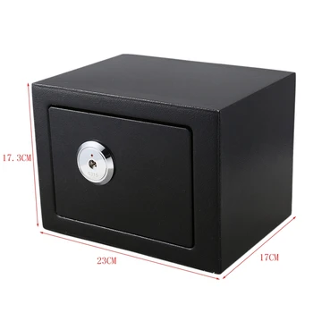 

Safe Box Key Operation Money Cash Storage Home Officec