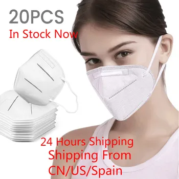 

Original KN95 Dust Masks Anti-fog Anti-Dusk Non-woven Filters Droplets Dust Smoke PM 2.5 Pollution Anti Protective Mask