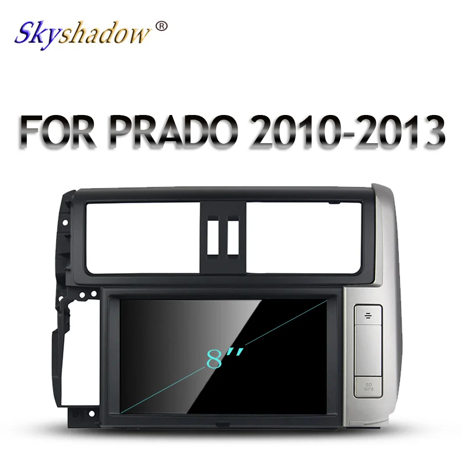 HD DSP ips Android 9,0 4G 64G Восьмиядерный автомобильный dvd-плеер для Toyota PRADO 2010 2011 2012 2013 Wifi LTE Bluetooth RDS радио gps карта