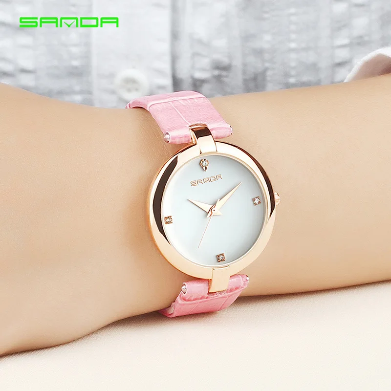 

SANDA Hot Sales Hot Selling Watch Women's Fashion WOMEN'S Watch Watrproof Watch Students Quartz Watch Korean-style