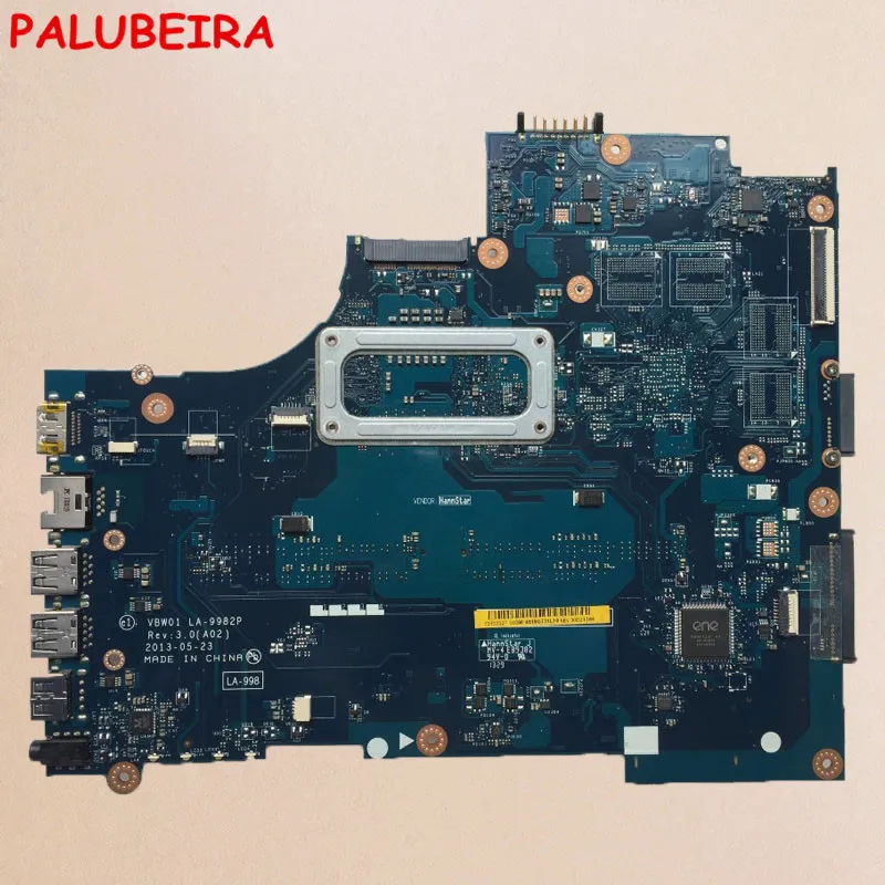 PALUBEIRA CN-0D28MX D28MX для DELL INSPIRON 3537 5537 Материнская плата ноутбука VBW01 LA-9982P REV: 3,0 CELERON 2955U материнская плата