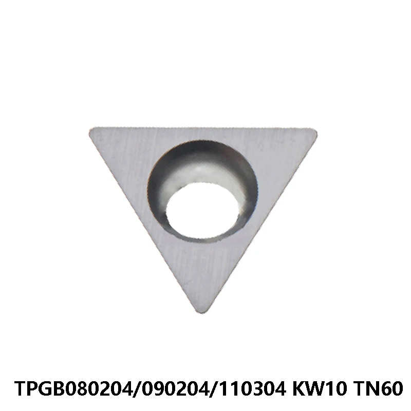 KYOCERA 10 шт. TPGB 080204 090204 110304 TPGB080204 TPGB090204 TPGB110304 KW10 TN60 токарный инструмент карбидная вставка для токарного станка
