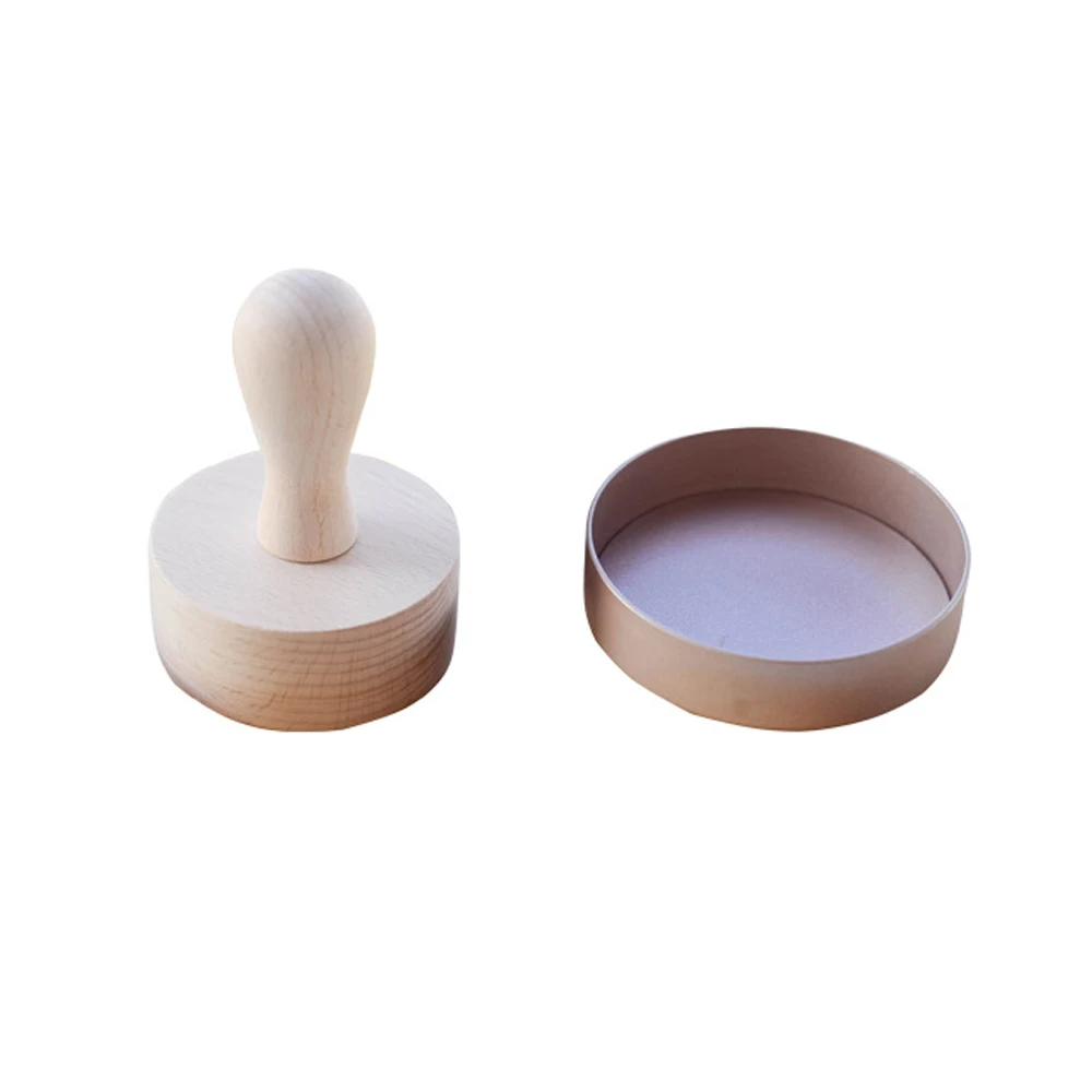 Stainless Steel Mousse Cake Mould Cake Mold Loose Bottom Mini Round Shaped And Wooden Stick Kitchen Tools Bakery Accessories