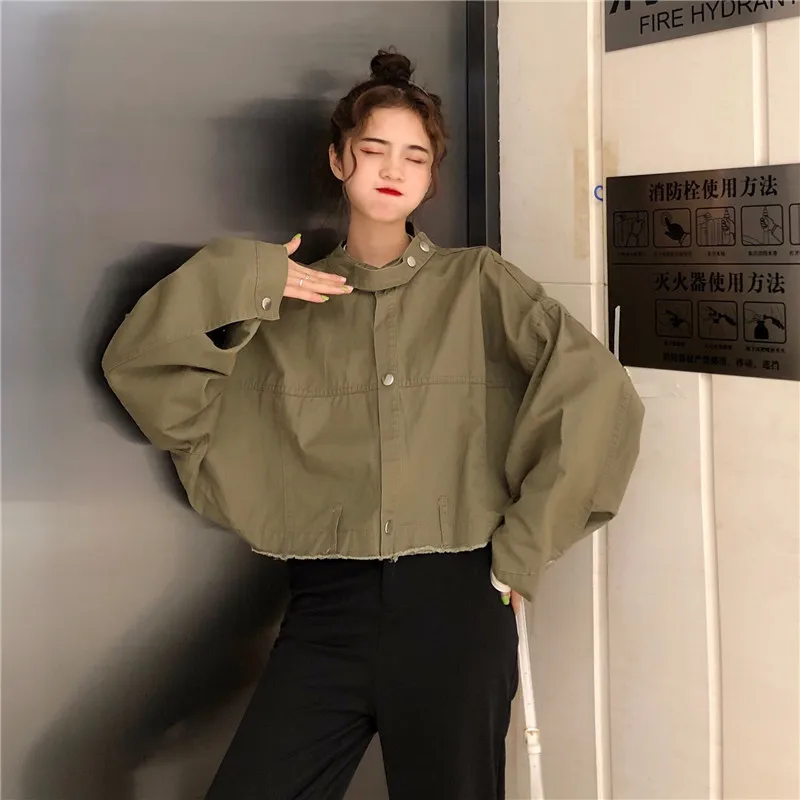 Длинный рукав осень зима новый корейский стиль женские пальто Топы Женская