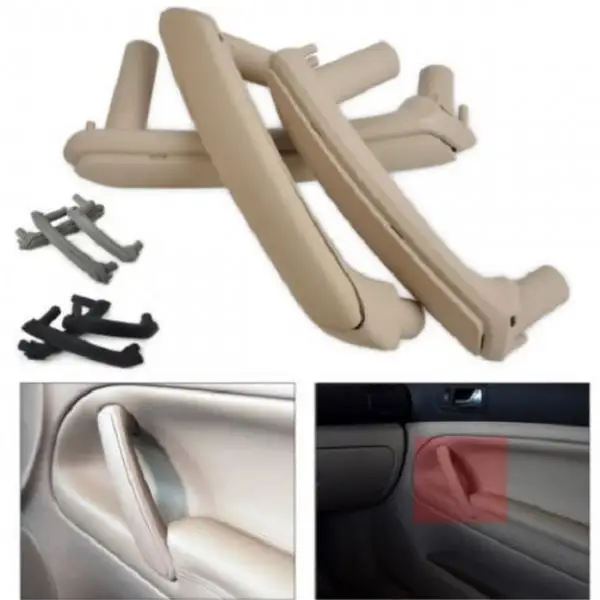 3x внутренняя дверная ручка 3B4867372 Repalces для 1998-05 VW Passat B5