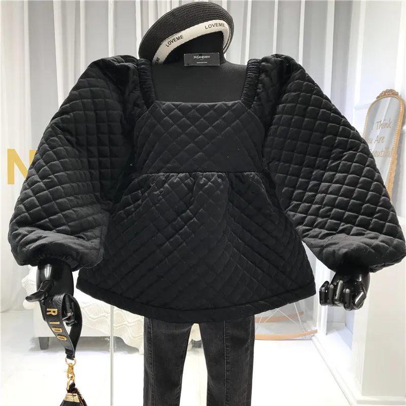 Французский стиль Argyle Винтаж Ropa De Invierno Para Mujer зимнее пальто женские куртки женская верхняя одежда женская Casaco Feminino