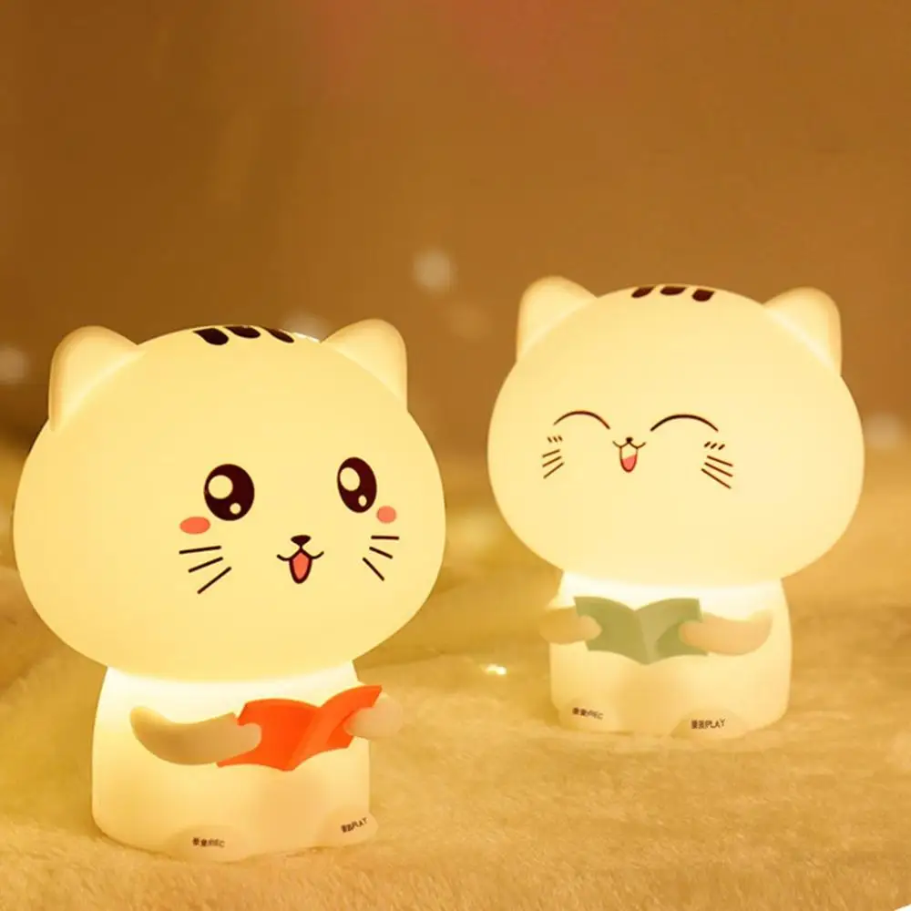 Led Cat ночник декоративное освещение для дома креативная атмосфера огни Мода Профессиональный
