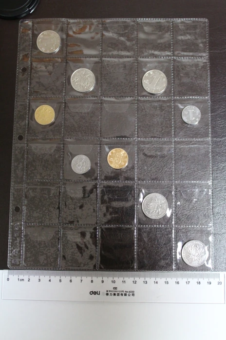CA7 coin album collection book loose-leaf can hold 30 coins/pcs 10pcs/lot | Дом и сад