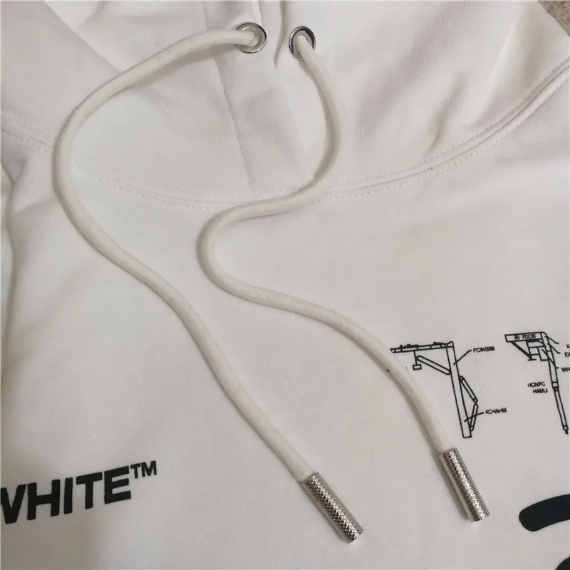 OFF-WHITE Толстовка Half Arrow Half City