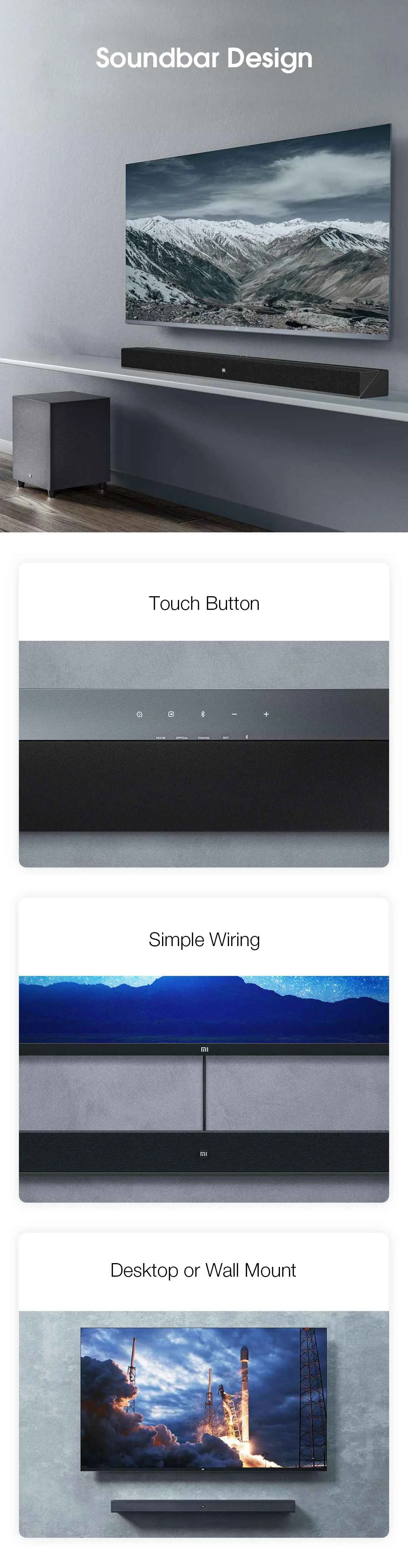 Xiaomi Soundbar 3.1 Ch Купить