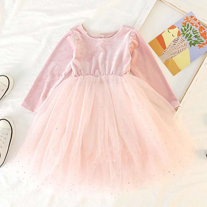 Online Vestido de niña primavera otoño adolescente encaje Floral vestidos elegantes para niños niña princesa vestido de fiesta vestido de flores para niños 5 años