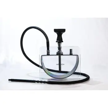 

Cachimba Walden AL-13 (34 cm) - 100% equipada con todos los accesorios - Shisha Hookah Original