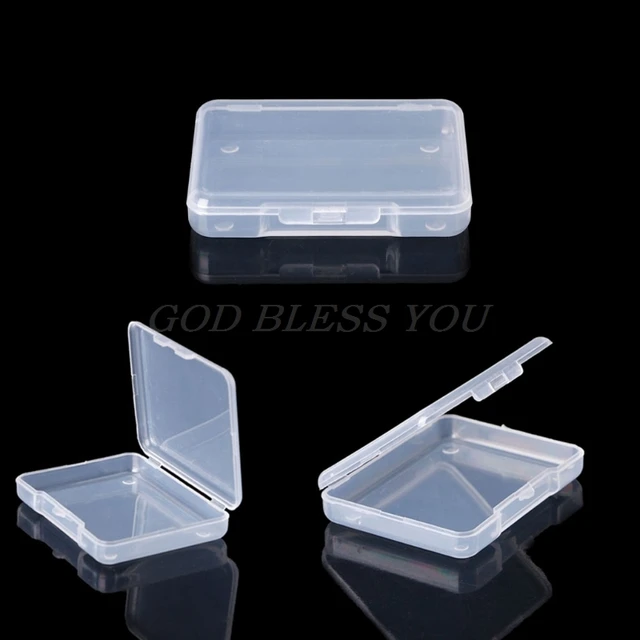 Plastic Organizer Container Box Holder Case Practical Earring Display Case  Storage Box Home Storage - AliExpress