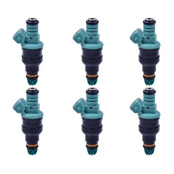 

Set Of 6 Fuel Injector Nozzles For 1992 - 1993 BMW 325is 2.5L L6 0280150415 13641730060