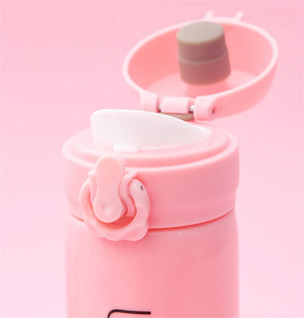 Милая стеклянная бутылка для воды для девушек, милая креативная Студенческая чашка, Спортивная стеклянная бутылка для воды 450 мл, чашка для путешествий
