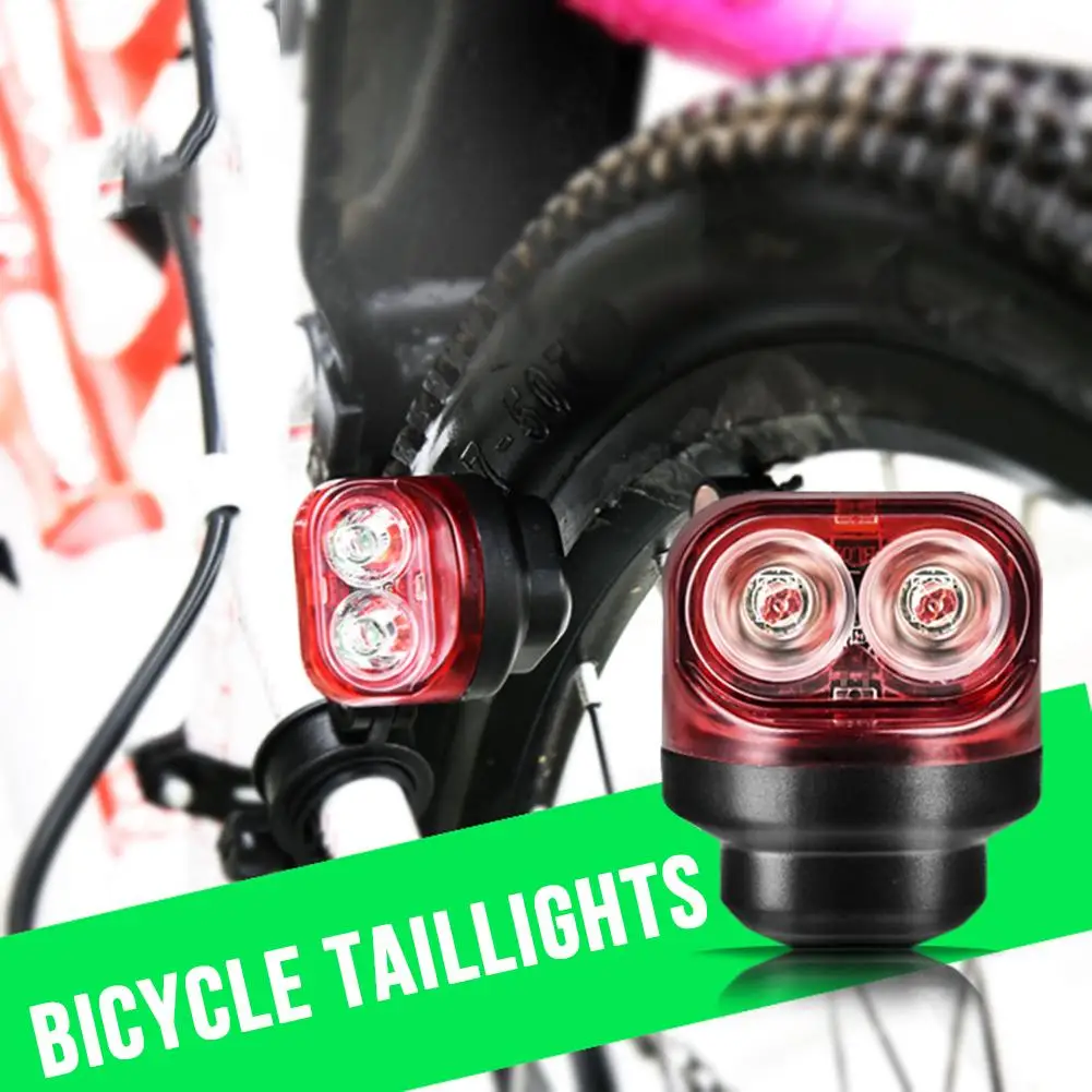 Bicycle Warning Taillight Self- Powered Taillights Mountain Bike Road Bike Riding Equipment Bicycle Accessories