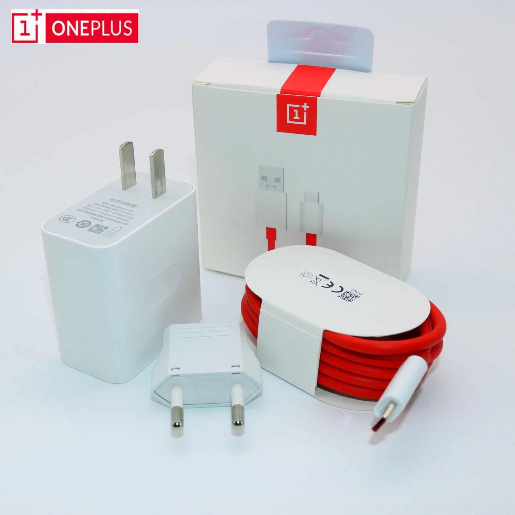Оригинальный адаптер питания OnePlus Warp Charge 30 Вт зарядное устройство для США 5 в 6 А