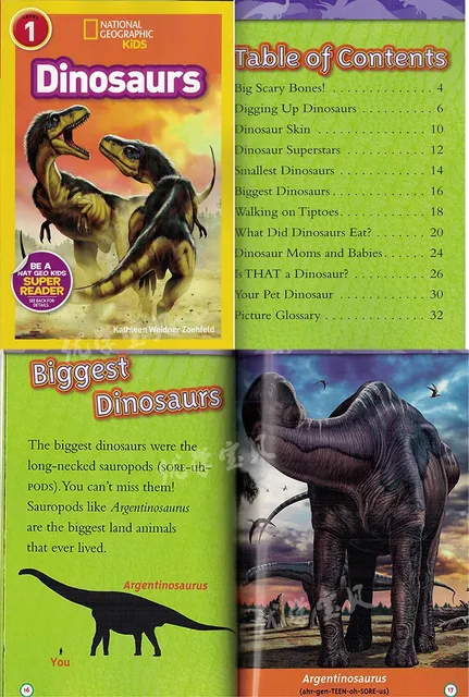 National Geographic Kids Puzzle Book of Dinosaurs - (Paperback)